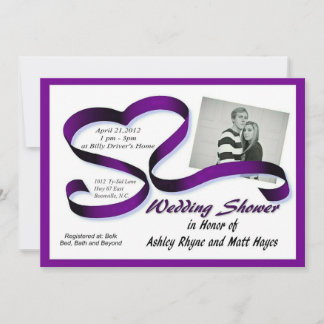 INVITATION À LA FÊTE DE MARIAGE DE MATT ET ASHLEY