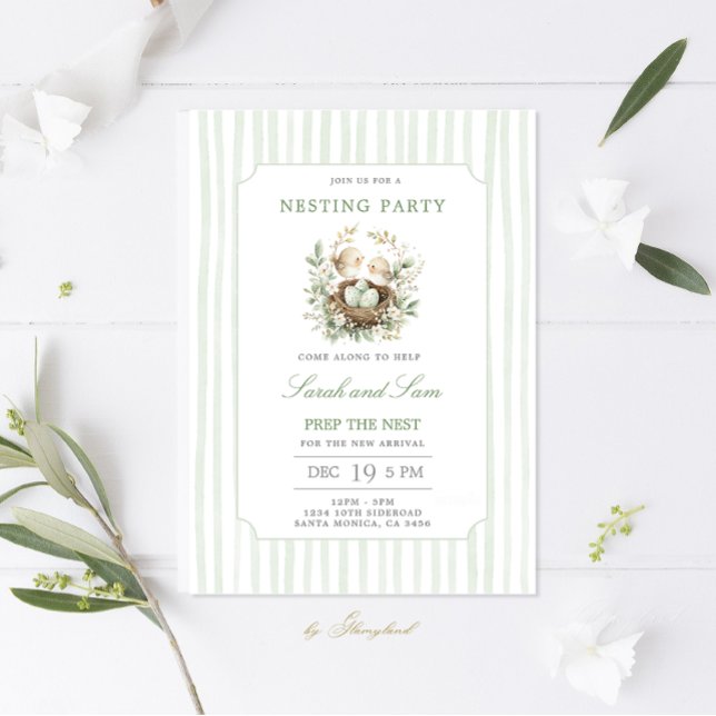 Invitation à la fête de nidification (Créateur téléchargé)