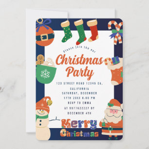 Invitation à la fête de Noël