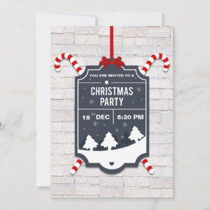 Invitation à la fête de Noël