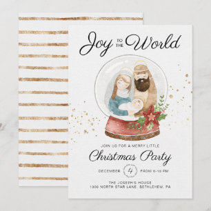 Invitation à la fête de Noël