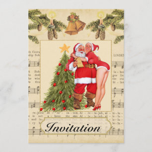 Invitation à la fête de Noël