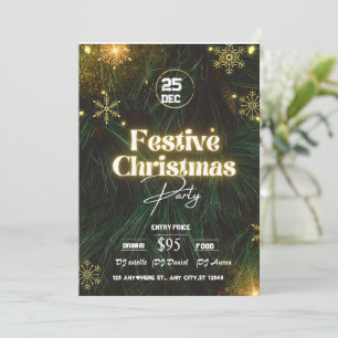 Invitation à la fête de Noël