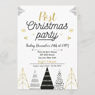 Invitation à la fête de Noël