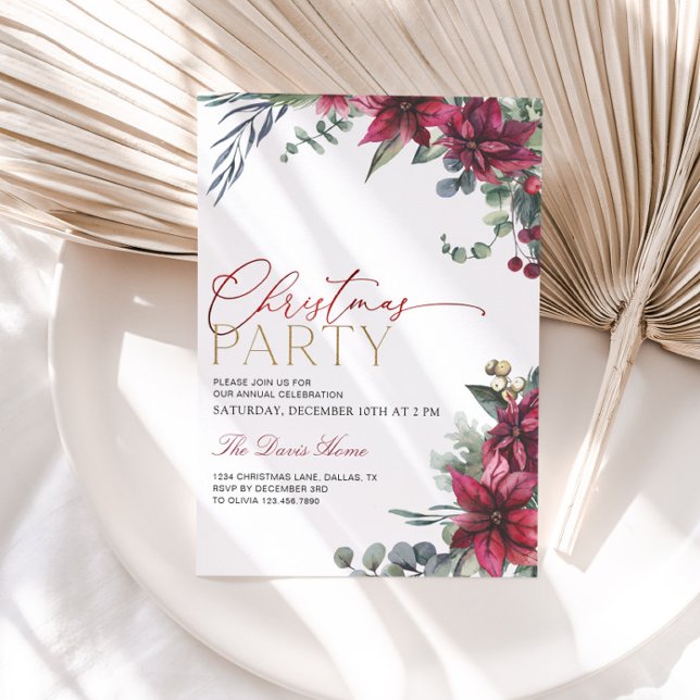 Invitation à la fête de Noël (Créateur téléchargé)