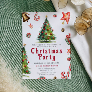 Invitation à la fête de Noël
