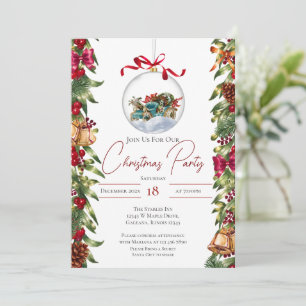 Invitation à la fête de Noël