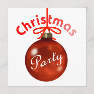 Invitation à la fête de Noël