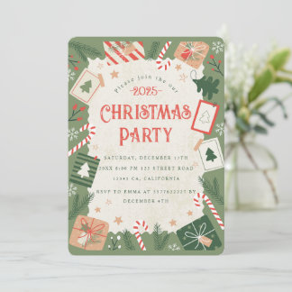 Invitation à la fête de Noël artisanale