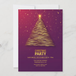 Invitation à la fête de Noël de l'Arbre d'Or
