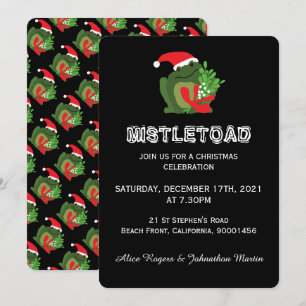 Invitation à la fête de Noël de Mistle'toad