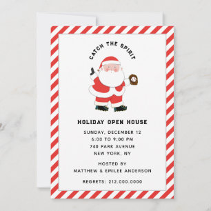 Invitation à la fête de Noël de Noël