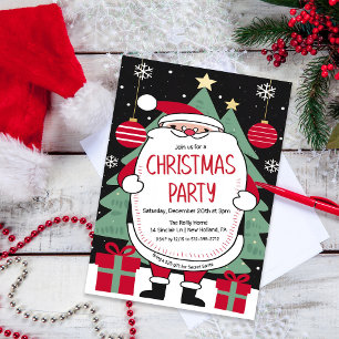Invitation à la fête de Noël de Santa