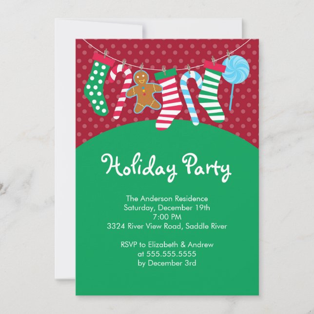 Invitation à la fête de Noël des Sucres de canne d (Devant)
