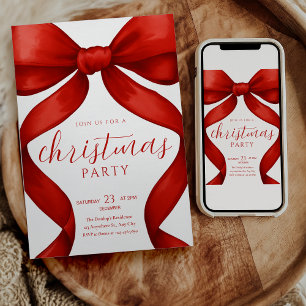Invitation à la fête de Noël Friendsmas