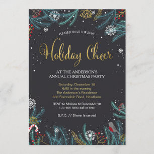 Invitation à la fête de Noël, Invitation de la fêt