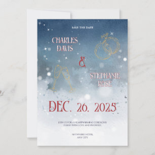 Invitation à la fête de Noël, invitations de maria