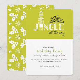 Invitation à la fête de Noël Joy Casse-Noisette