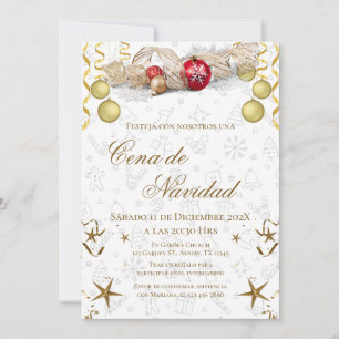 Invitation à la fête de Noël Posada Navideña