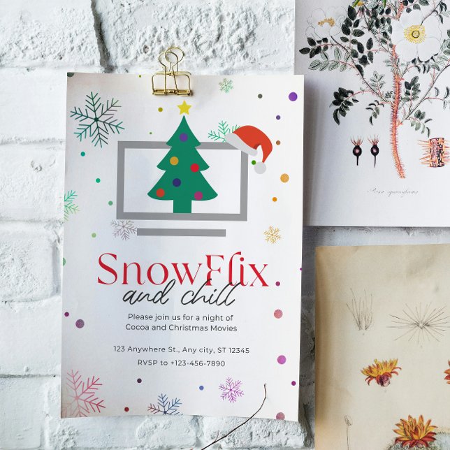 Invitation à la fête de Noël pour enfants (Créateur téléchargé)