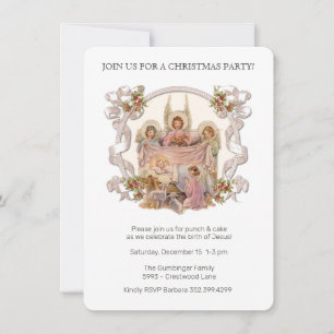 Invitation à la fête de Noël pour Jésus