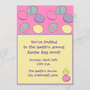 Invitation à la fête de Pâques