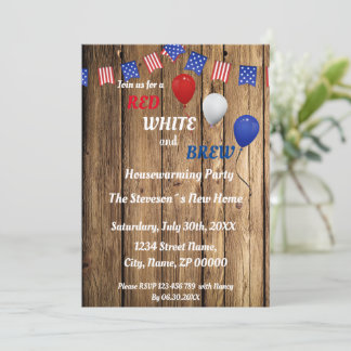 Invitation à la fête de pendaison de crémaillère R