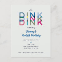 Invitation à la fête de pickleball Faisons Dink