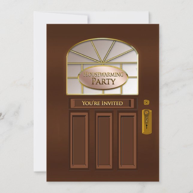 INVITATION À LA FÊTE DE RÉCHAUFFEMENT - PORTE D'EN (Devant)