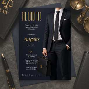 Invitation à la fête de remise des diplômes de la