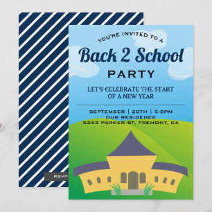 Invitation à la fête de rentrée des classes