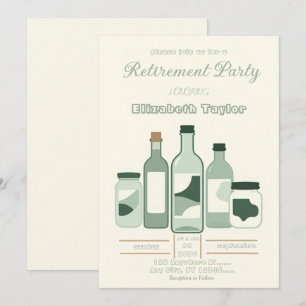 Invitation à la fête de retraite d'un pharmacien