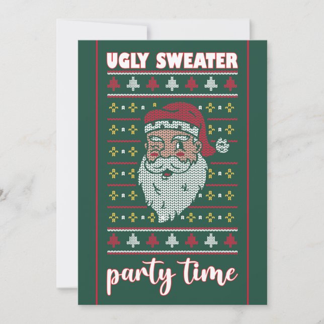 Invitation à la fête de Sweater (Devant)
