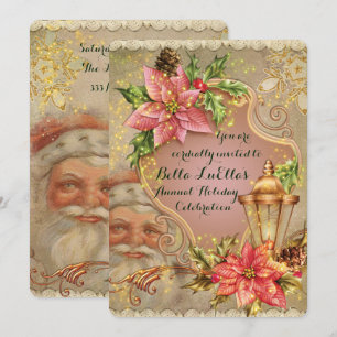 Invitation à la fête de vacances