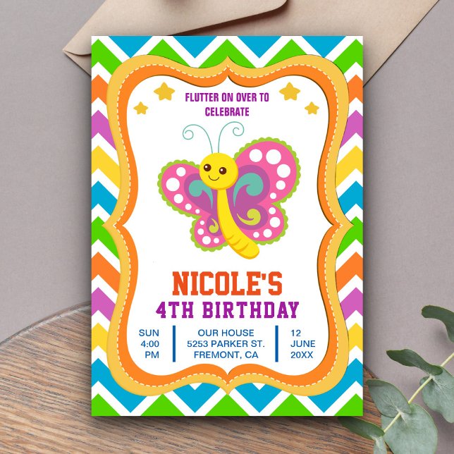 Invitation à la fête des Anniversaires de enfants  (Créateur téléchargé)