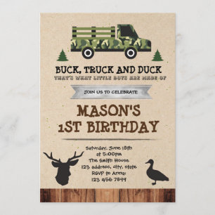 Invitation à la fête des Bucks Trucks et Canards