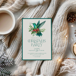 Invitation à la fête des colibris de Noël