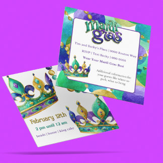 Invitation à la fête des Couronnes et des Perles d