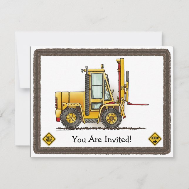 Invitation à la Fête des Enfants du Camion-Fourche (Devant)
