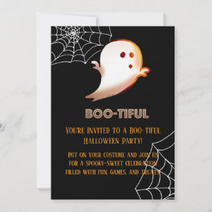 Invitation à la fête des enfants fantômes d'Hallow