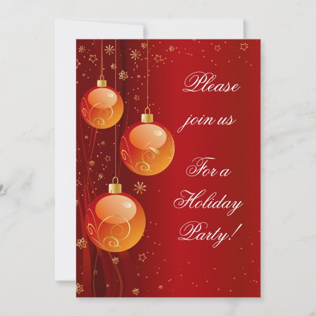 Invitation à la fête des fêtes (Devant)