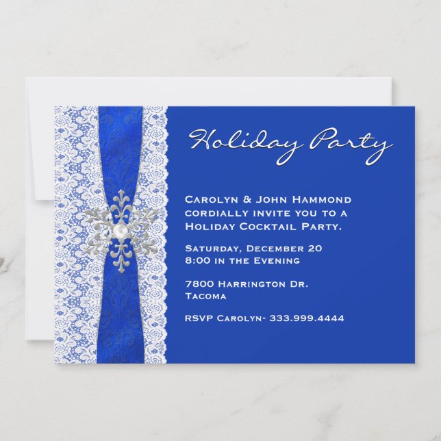 Invitation à la fête des fêtes de la dentelle et d (Devant)