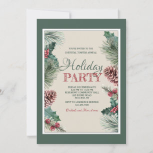 Invitation à la fête des Fêtes du Foliage d'hiver