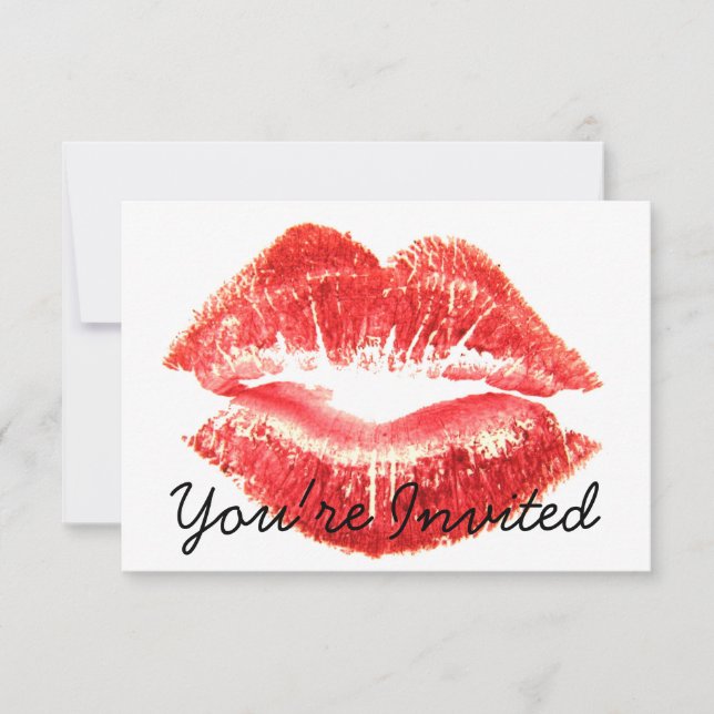 Invitation à la fête des filles (Devant)