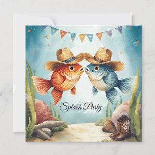 Invitation à la fête des poissons cow-boys de l'aq
