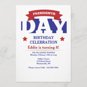 Invitation à la fête des Présidents