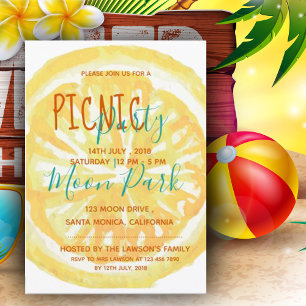 Invitation à la fête d'été