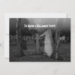 Invitation à la fête d'Halloween