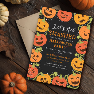 Invitation à la fête d'Halloween pour adultes