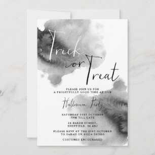 Invitation à la fête d'Halloween - Trucs ou dégust
